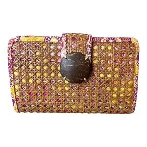 Bali Gold Tiki Vera Bradley Clutch